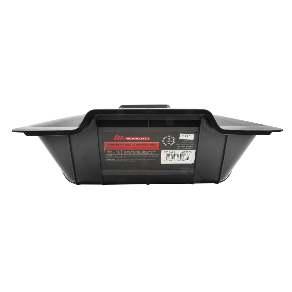 Oil Pan for Motorcycle Stand, 4-L