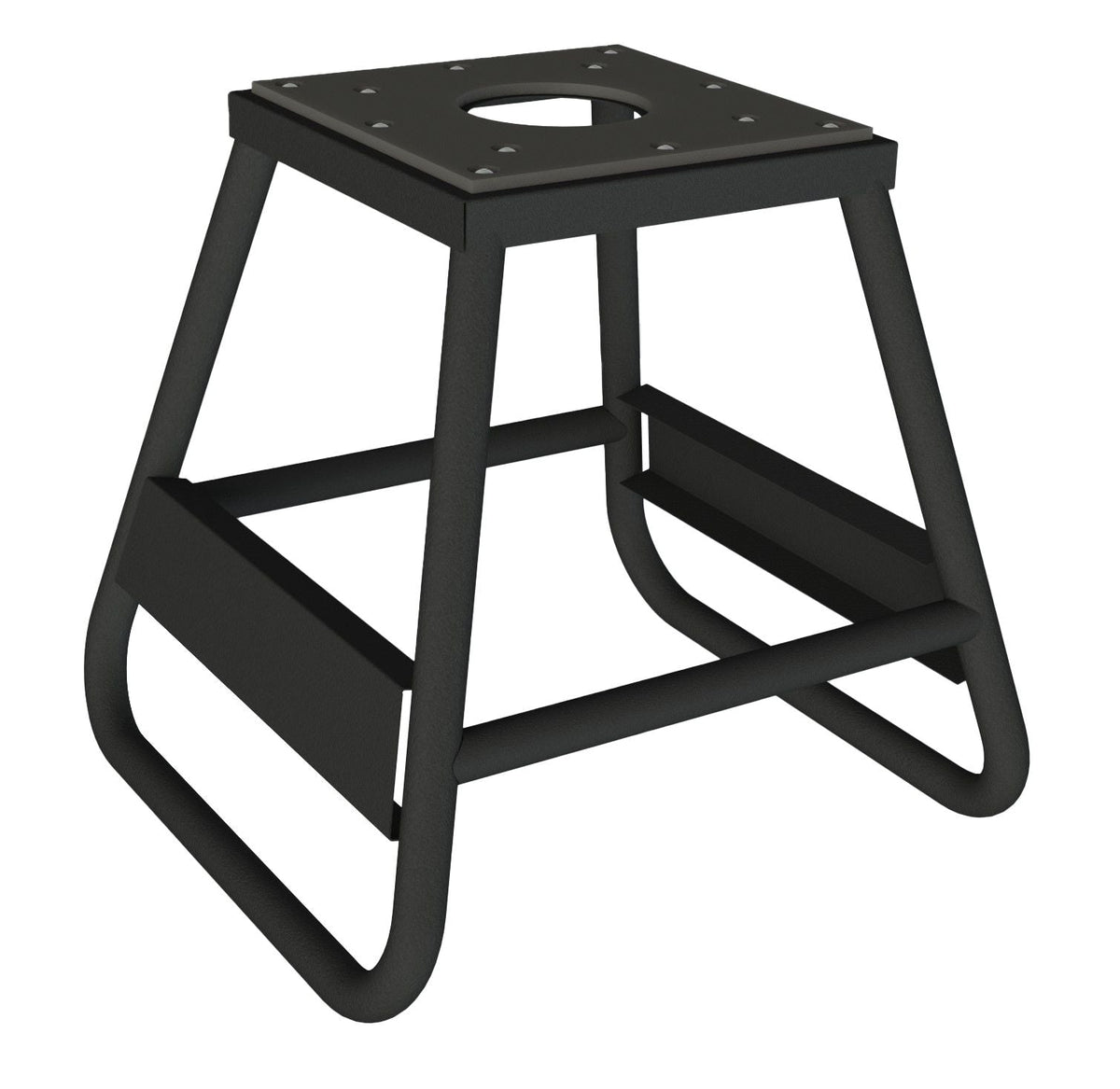Steel Motorcycle/Dirtbike Stand, 1000-lb Capacity, Black