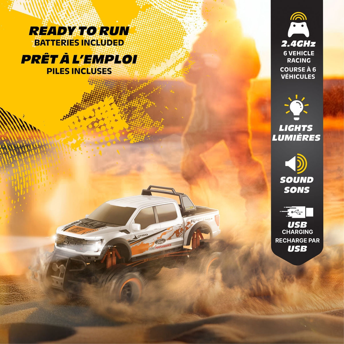 MotorDayz RC Raptor Truck - 1:10 Scale