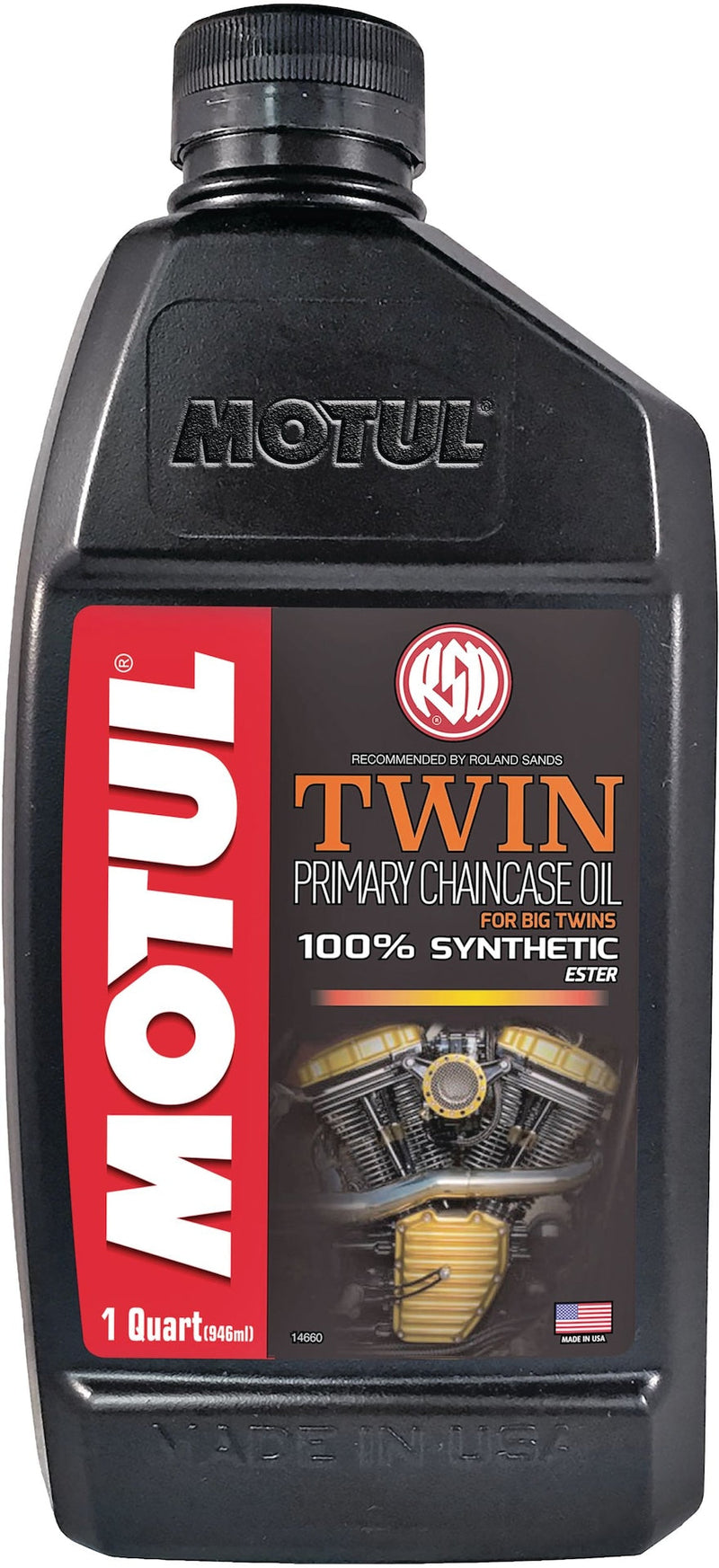 Twin Synthetic Primary Chain Case Motorcycle Oil, 1-L I1650