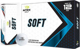 Soft Golf Balls, White, 12-pk