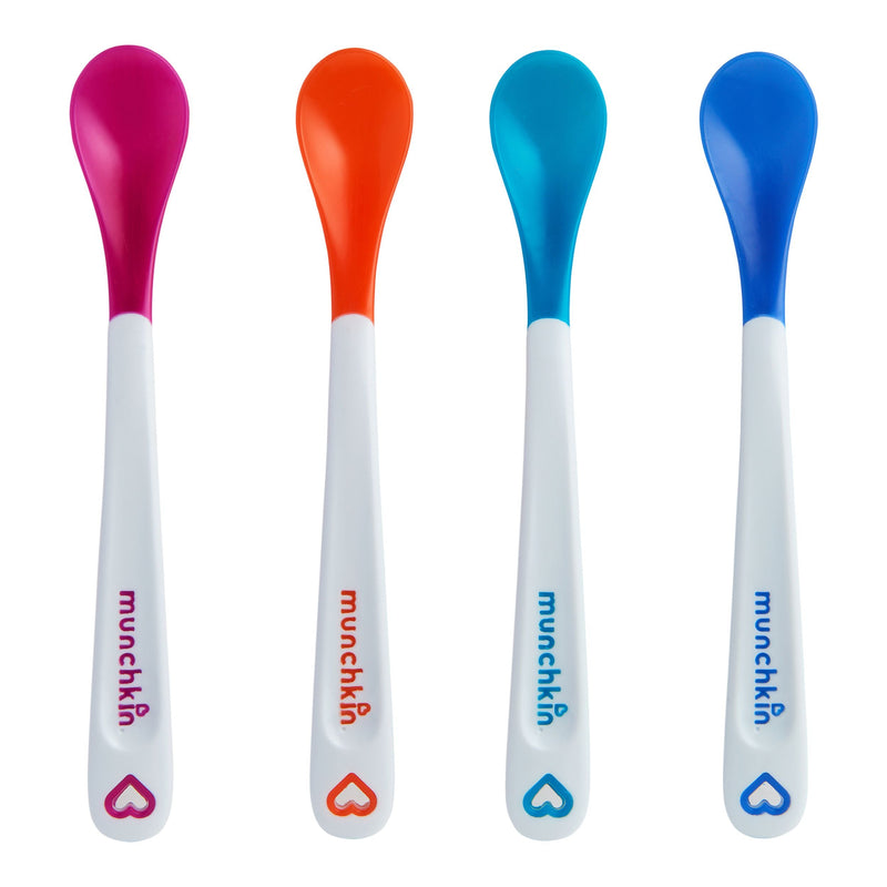 White Hot Safety Baby Spoons, 4-pk G3030