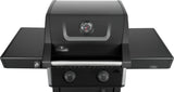 Rebel 365 2-Burner LP Gas BBQ, Matte Black