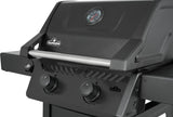 Rebel 365 2-Burner LP Gas BBQ, Matte Black