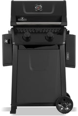 Rebel 365 2-Burner LP Gas BBQ, Matte Black