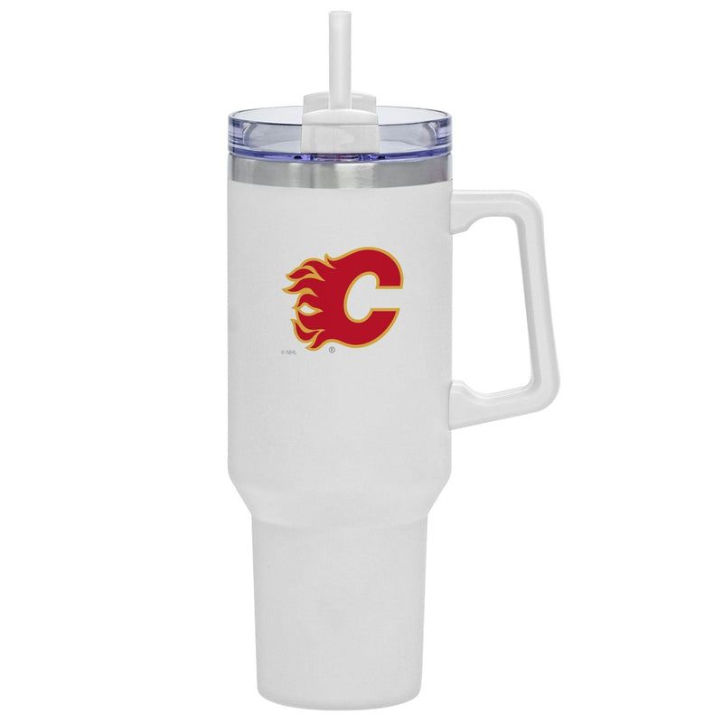 Travel Mug with Straw and Handle, 40-oz P1960