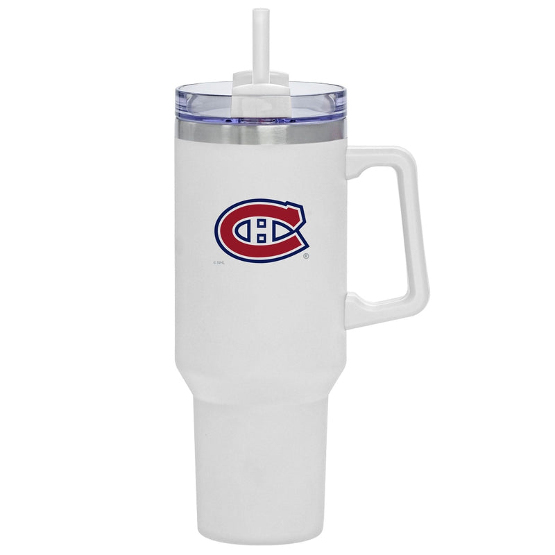 Travel Mug with Straw and Handle, 40-oz S4098