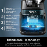 Ninja Duo Blender with 72-oz Full-Size Pitcher & Pre-Set Programs, Includes Two 24-oz Single-Serve Cups, 1800W