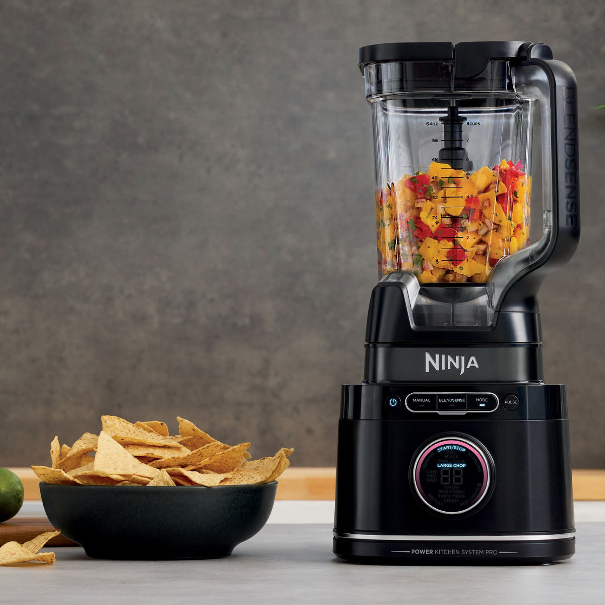 Ninja Kitchen System Power Blender & Food Processor, 10 Pre-set Programs, 1800W