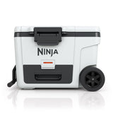 Ninja 45-Quart Portable Hard Cooler with Drawer, White, 42.5-L