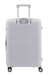 Outbound Hardside Medium Luggage Bag, Silver