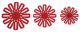 Classic Cookware Protectors for Pots and Pans, Red, 5-pc