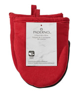 Neoprene Palm Mini Mitts, Red, One-Size, 2-pk