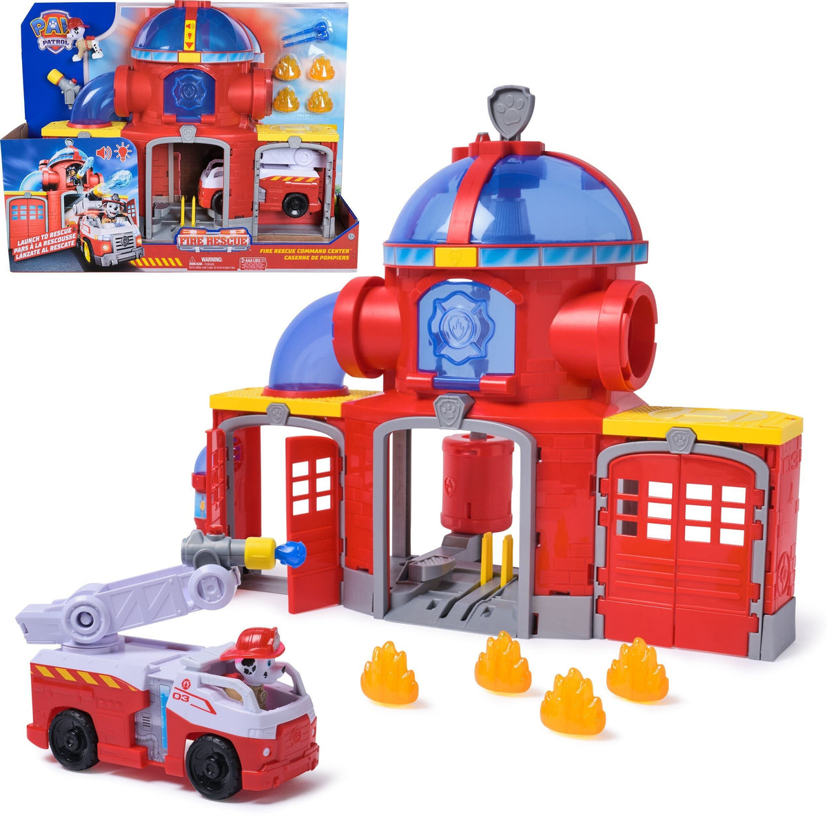 Fire Rescue Command Center, Ages 3+
