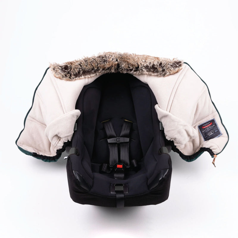 Winter Baby Car Seat Cover, Sherpa Collection (-30°C to 5°C), Jasper K7984