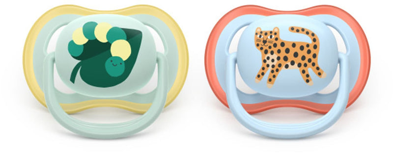 Ultra Aair Caterpillar Pacifier for 0-6M, 2-pk F7934