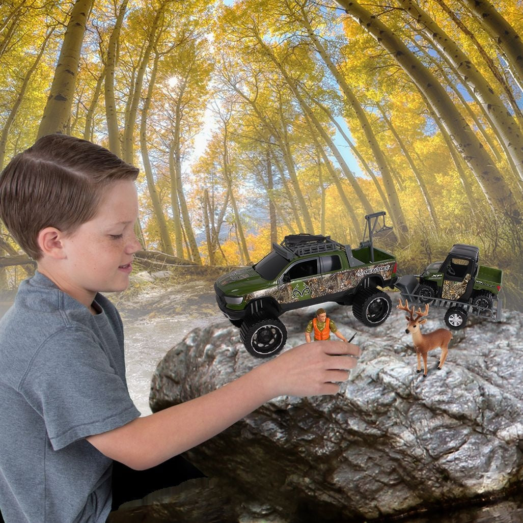 RT Ram 1500 Rebel with Ranger Playset, 9-pc