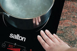 Double Induction Cooktop, LED Display & Touch control with 10 Power Settings