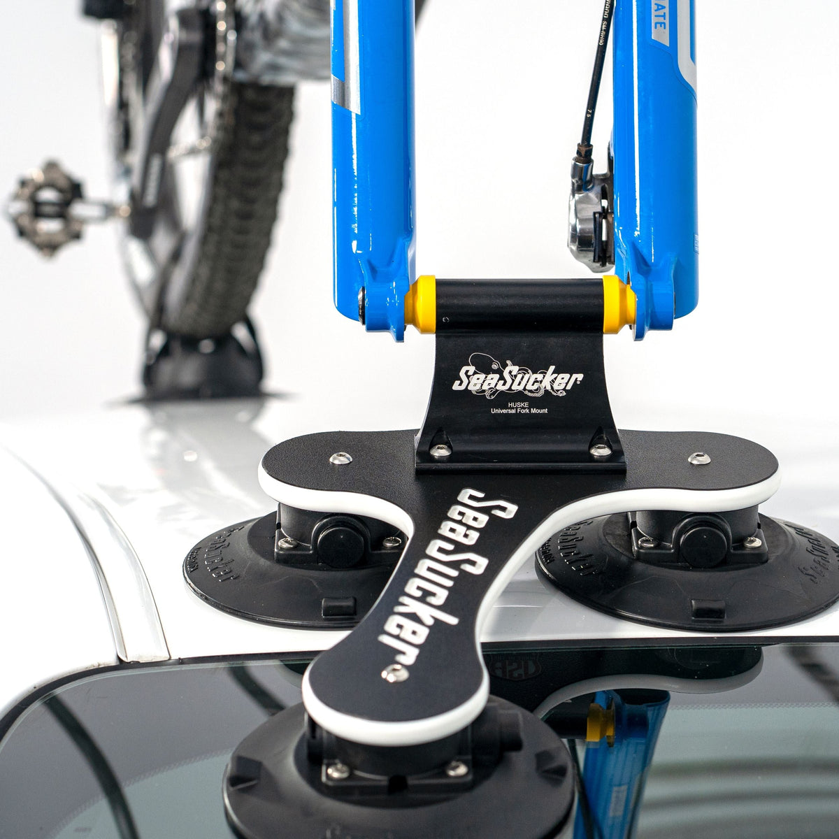 Talon 1-Bike Roof Top, Trunk & Hatchback Bike Rack, Non-Scratch & All-Weather, Black