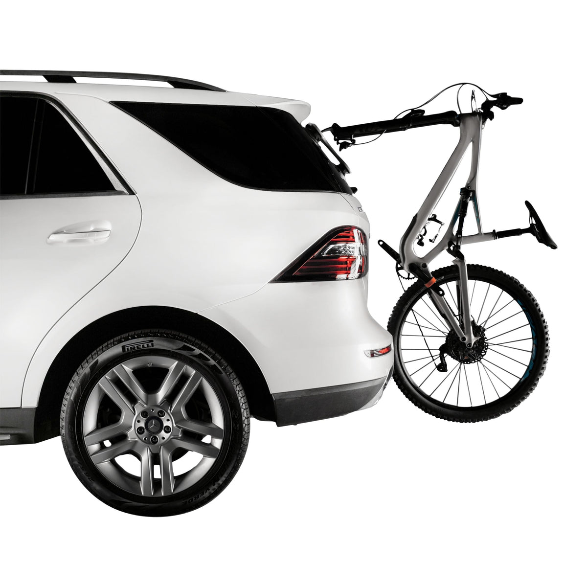 Talon 1-Bike Roof Top, Trunk & Hatchback Bike Rack, Non-Scratch & All-Weather, Black