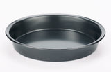 Round Dark Grey Non-Stick Carbon Steel Cake Pan