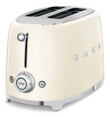 50's Retro 2-Slice Toaster, Cream
