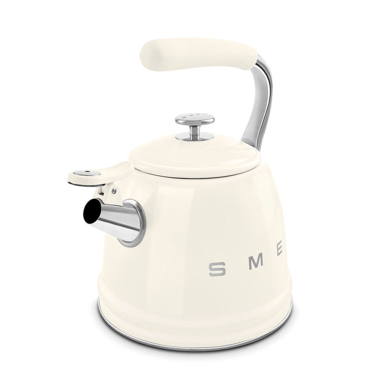Traditional Stove Top Whistling Kettle, Cream, 2.3-L H2809