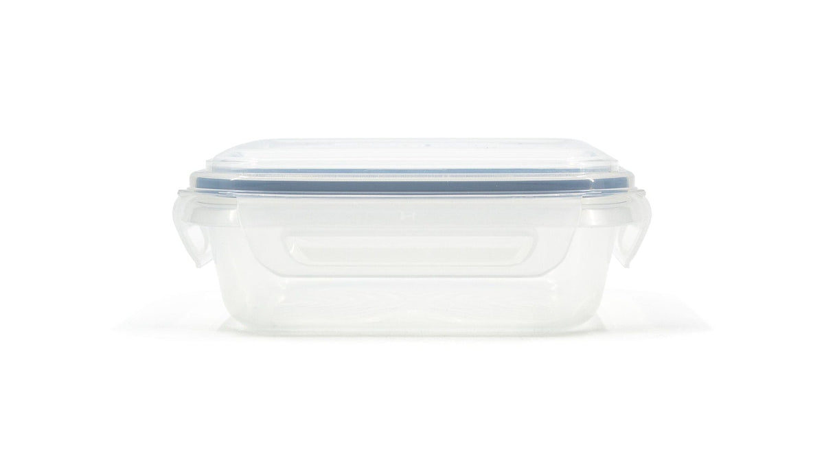 Clear Rectangular Clear Food Storage Container, Nestable, 700-mL