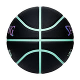Highlight Foil Basketball, Black/Mint, Size 7