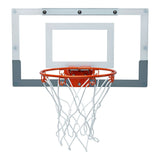 Slam Jam Indoor Over-the-Door Mounting Mini Basketball Hoop & Net with Ball