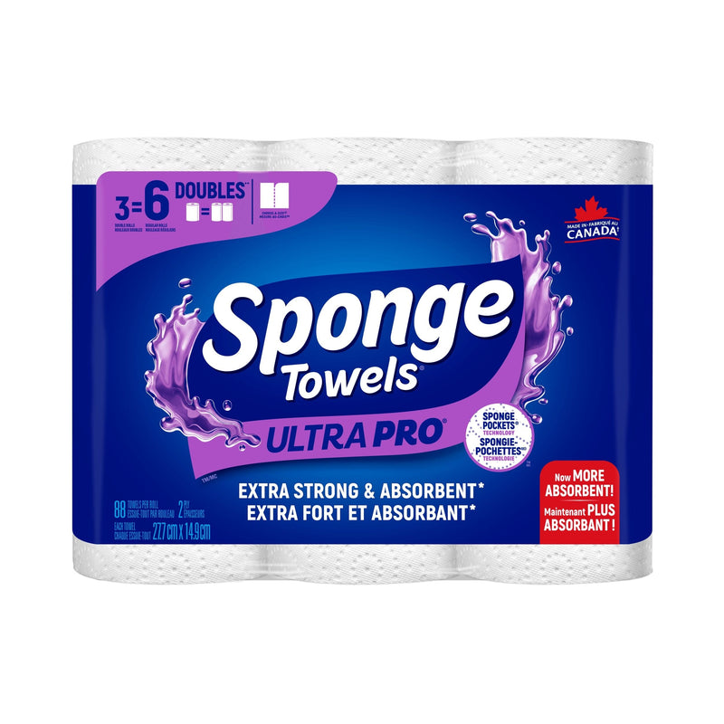 Utra Pro Double Roll Paper Towel, 3-pk G5587