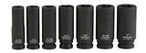 Pro 1/2-in Impact Socket Set, SAE, 7-pc