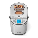 Bread Maker with 12 Digital Functions, Stainless Steel, 2lb