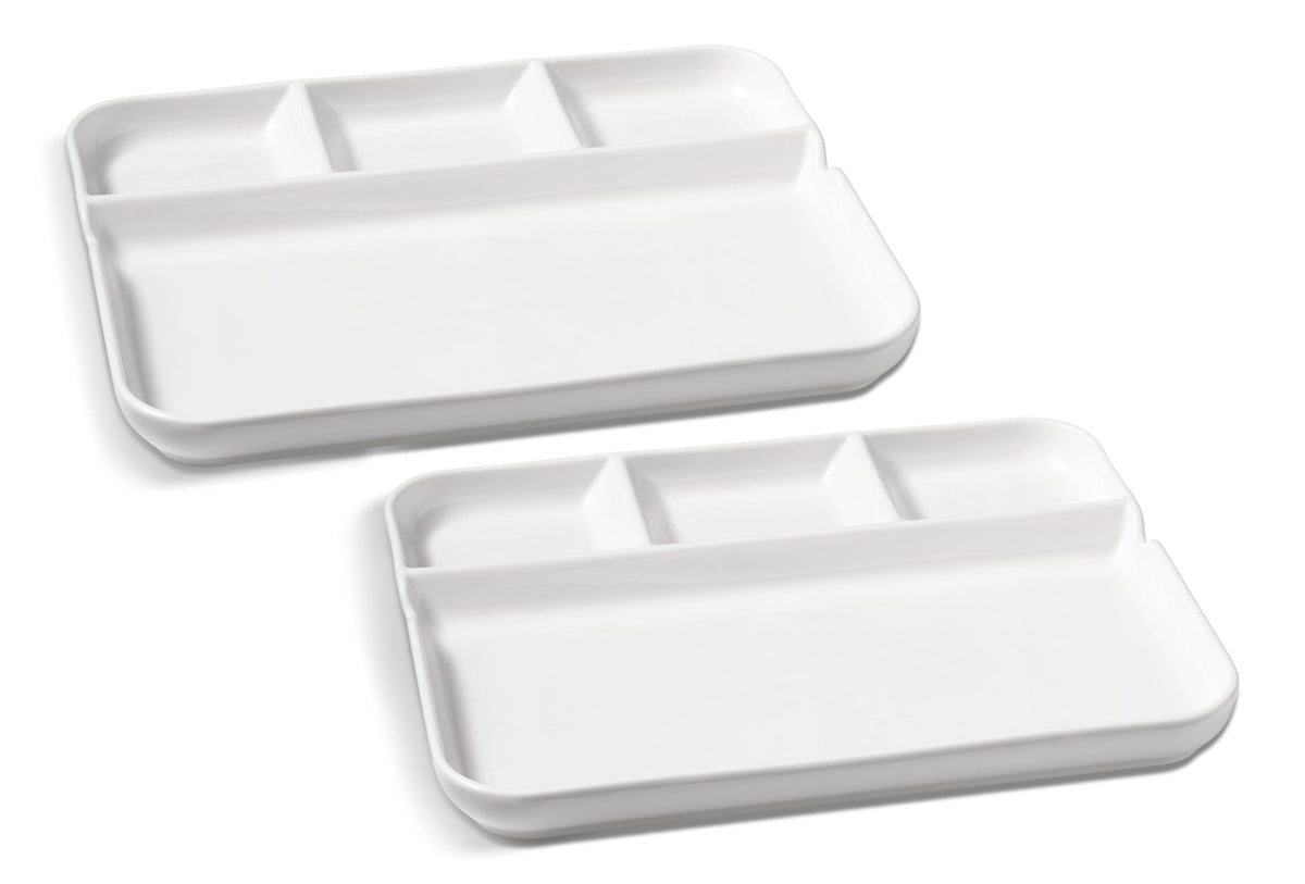 Large Fondue Plates, 2-pk