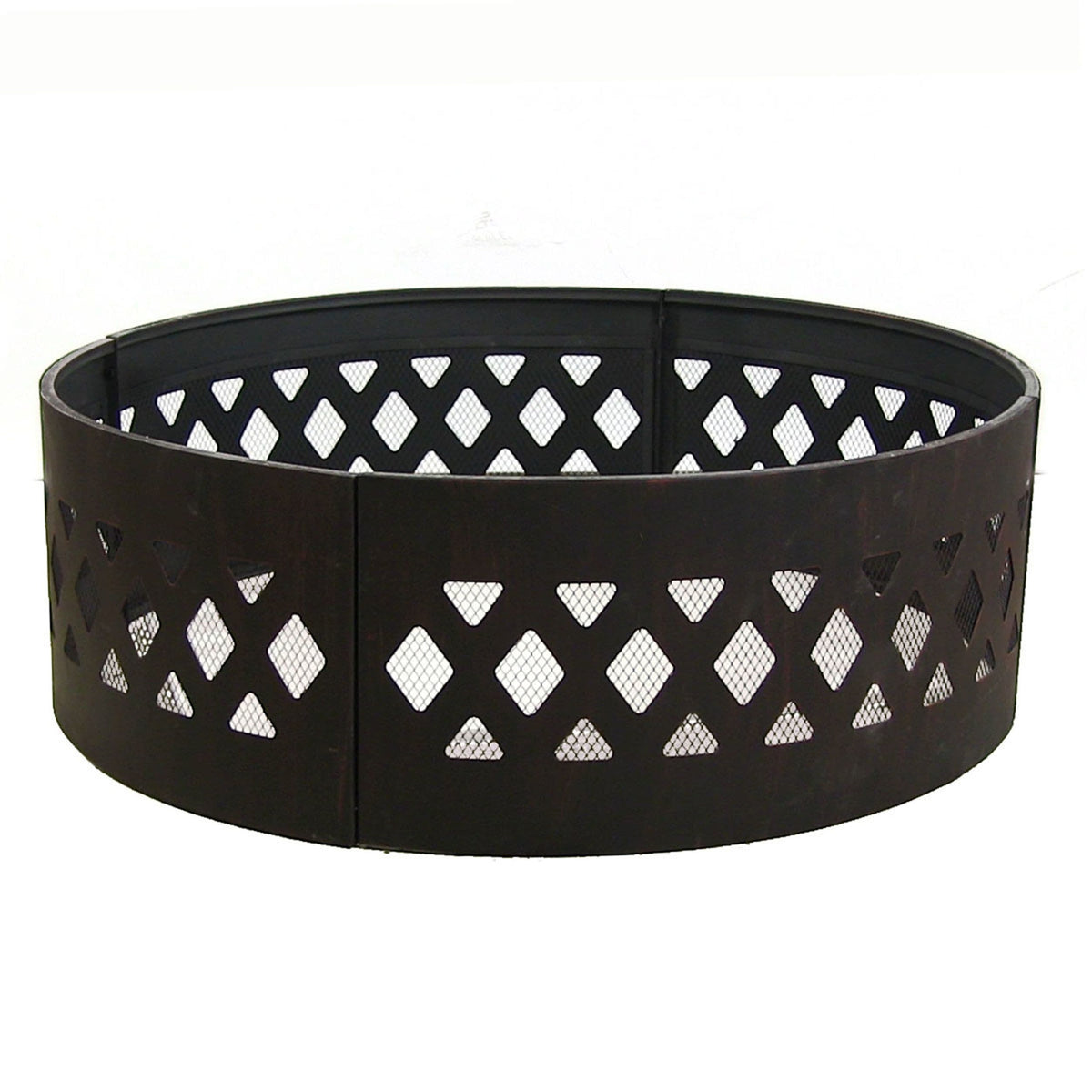 Decor Cut Out Wood-Burning Fire Ring, 36-in