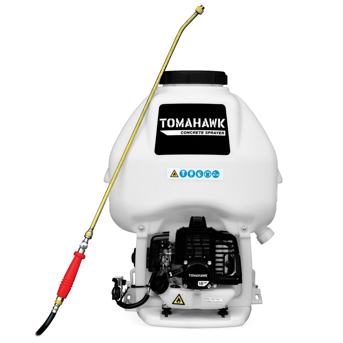 Power TCS6.5 Concrete Backpack Sprayer, 450 PSI
