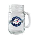 Mason Jar Mug Pint Glass For Baseball Fans/Collectors, 14-oz