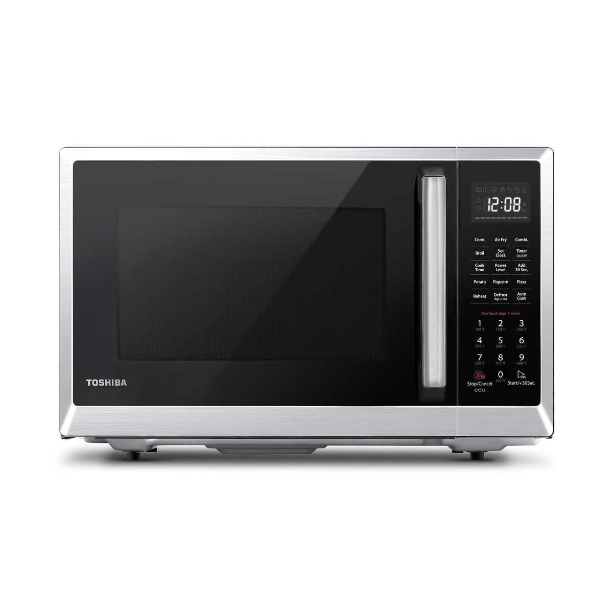 Countertop Microwave, Stainless Steel Air Fryer, 1500 W, 1.0-cu-ft