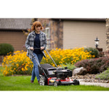 163cc Gas Commercial Push Lawn Mower, 21-in