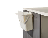 type A Over-the-Door Multipurpose Organic Waste Bin, 7-L