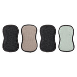 Type A Reversible Tough Microfibre Scrub Pad, 4-pk