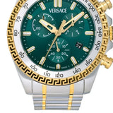 Versace Chrono X Green Dial Men's Watch