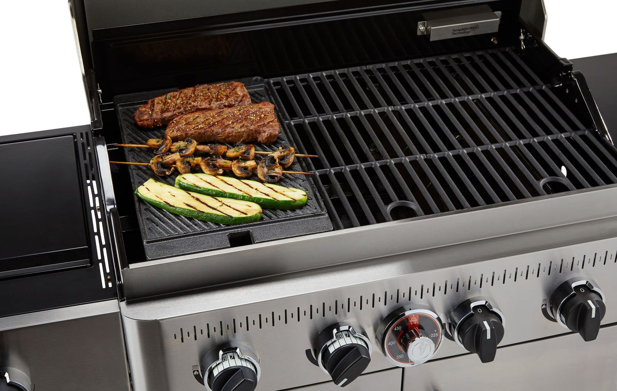 Reversible Cast Iron Cooking Grill & Griddle