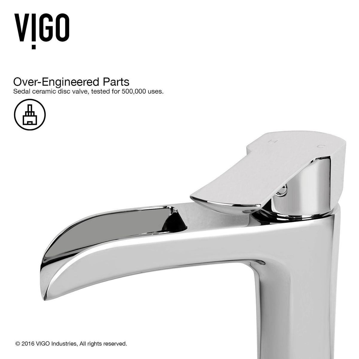 Glass Turquoise Water Bathroom Sink/Basin Set with Niko Faucet and Rectangular Vessel