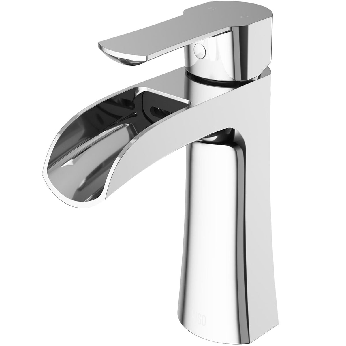 Paloma Single Handle Single Hole Bathroom Sink Faucet, WaterSense Certified, Chrome