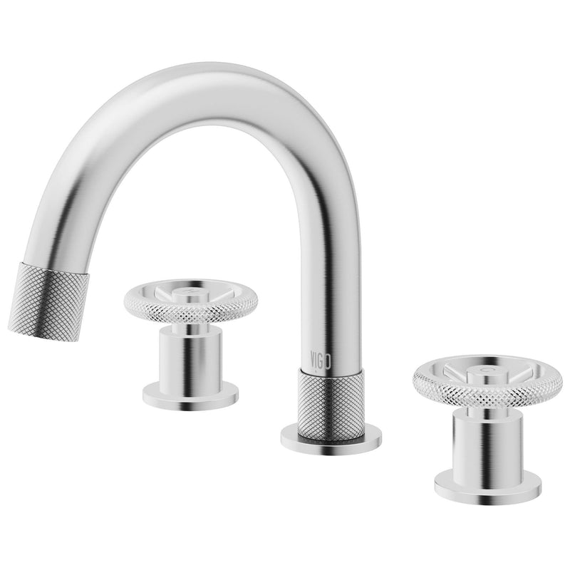 Wythe 8-in Arched Bathroom Faucet, Various Finishes Z8801