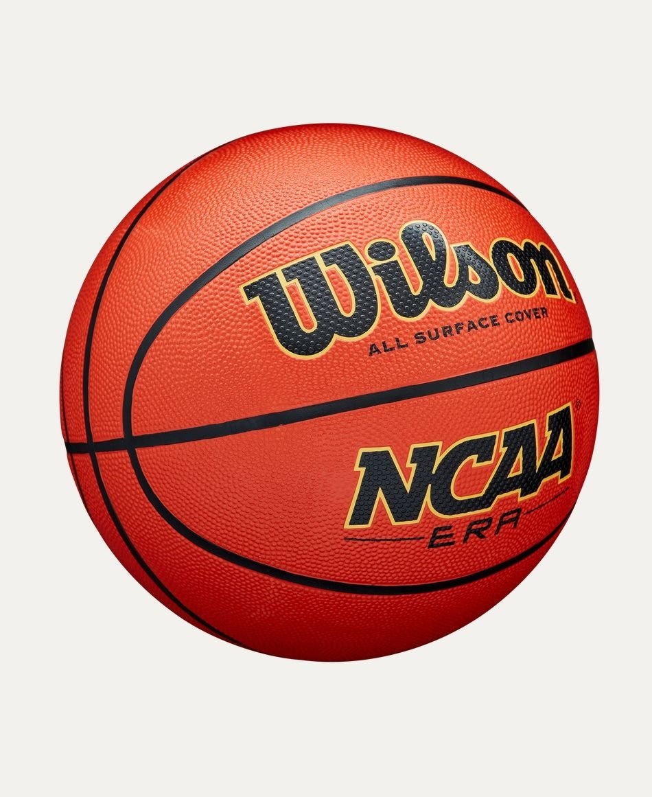 NCAA Era Outdoor Basketball, Size 7, Rubber, Brown