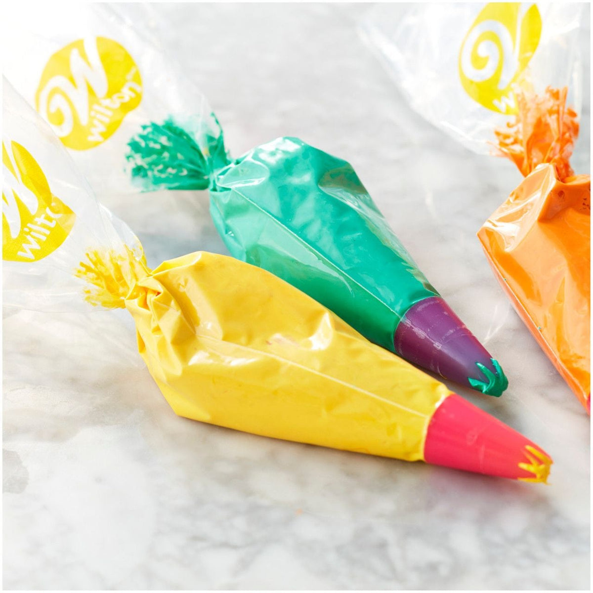 Disposable Piping Decorating Bag Tip Fuse, Clear, 6-pk, for Baking/Cake Decoration
