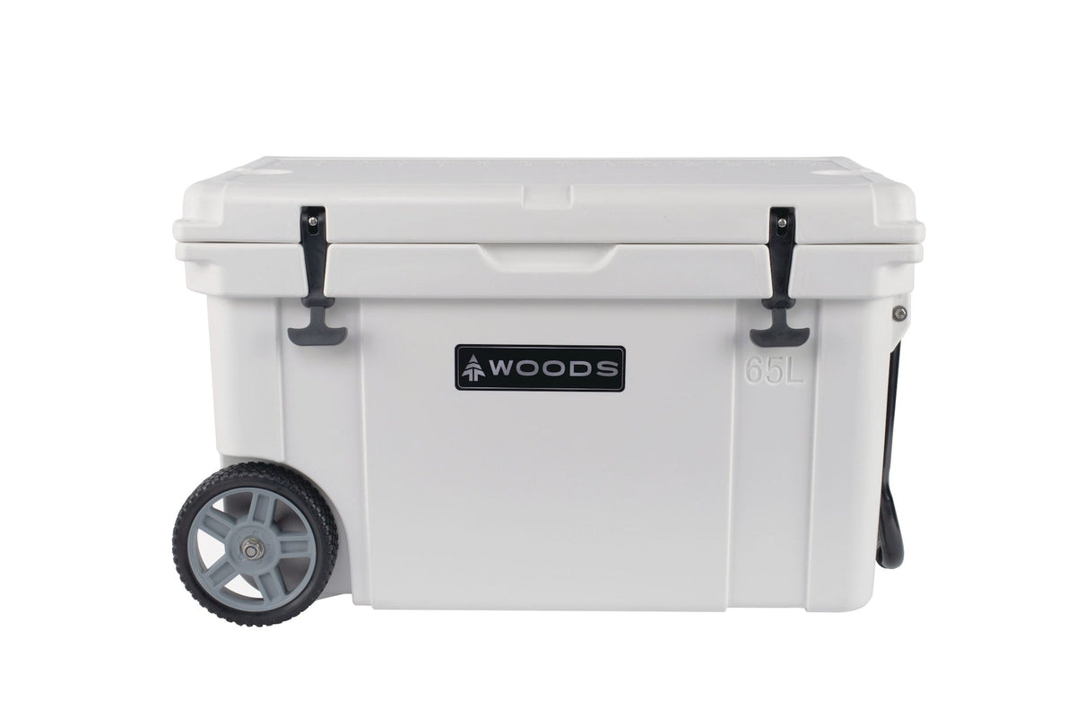 Woods Roto-Moulded Cooler with Wheels, 65-L