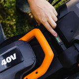 WG779 40V Power Share Cordless Mulching Poly Lawn Mower, 14-in